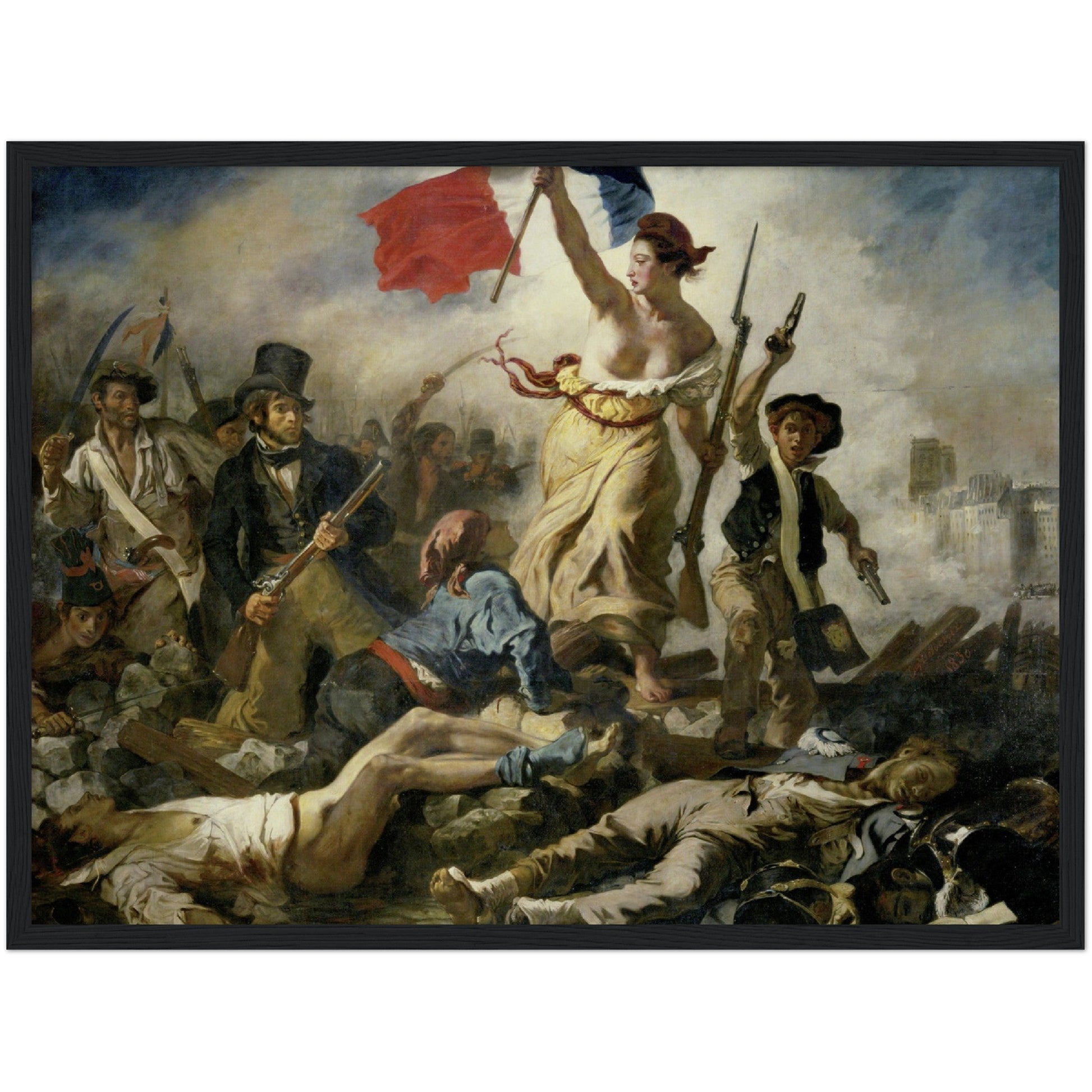 Liberty Leading the People - Eugène Delacroix - Print Material - Master's Gaze