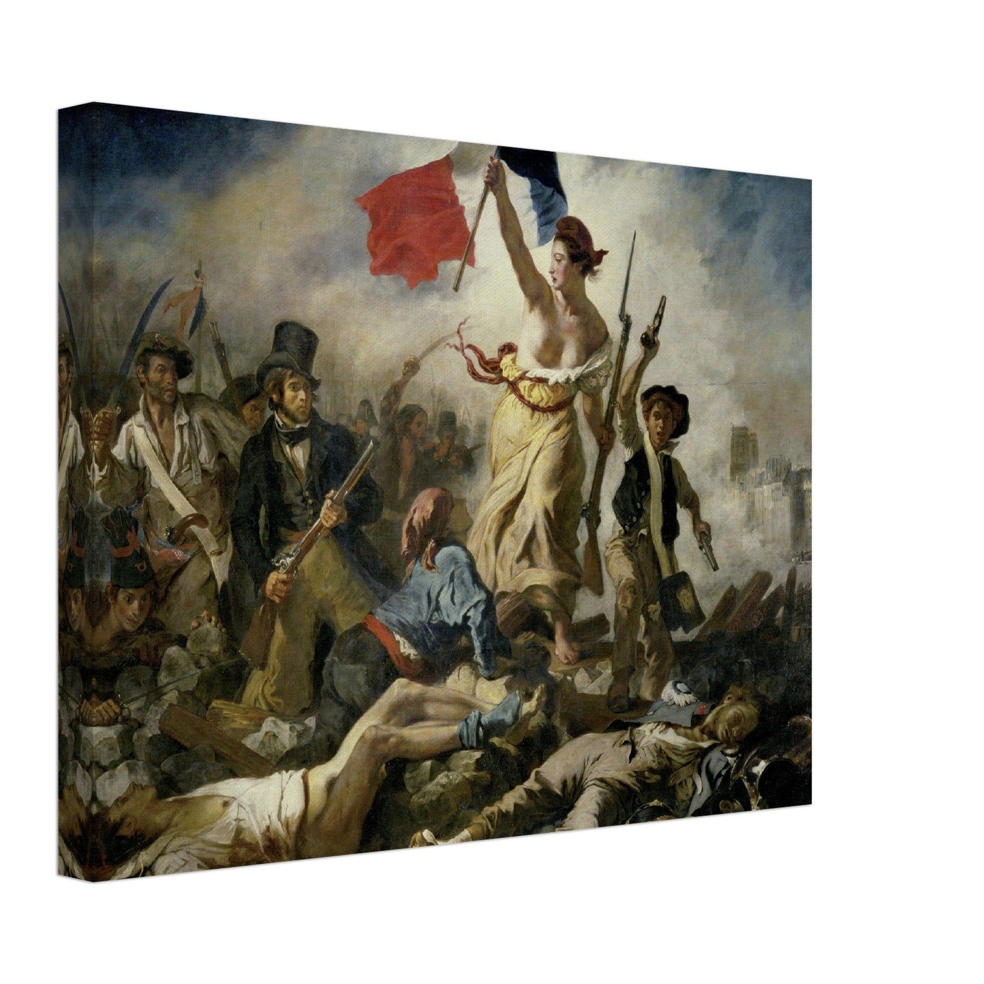 Liberty Leading the People - Eugène Delacroix - Print Material - Master's Gaze