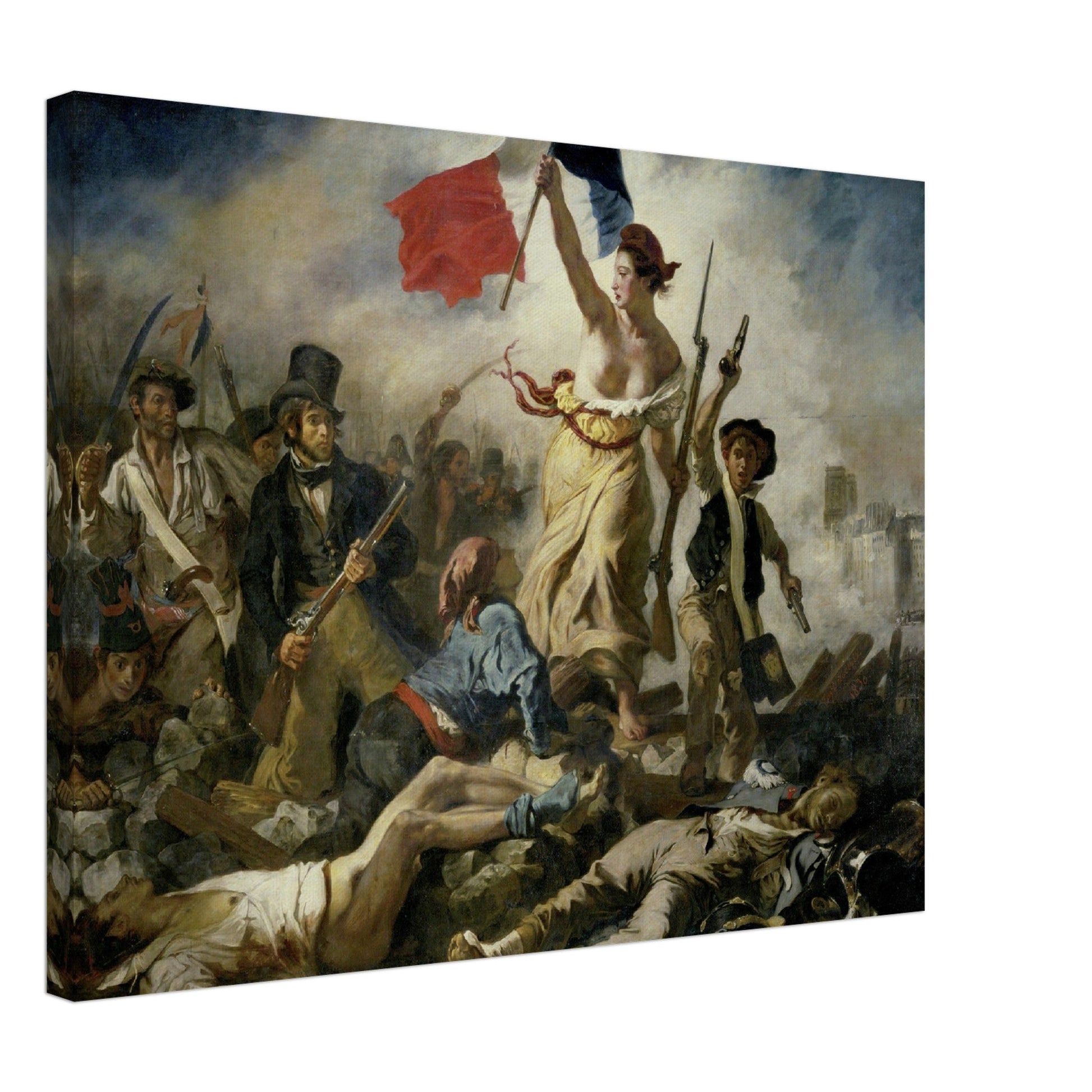 Liberty Leading the People - Eugène Delacroix - Print Material - Master's Gaze