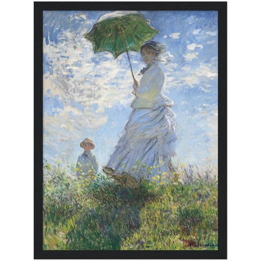 Madame Monet and Her Son - Claude Monet - Print Material - Master's Gaze