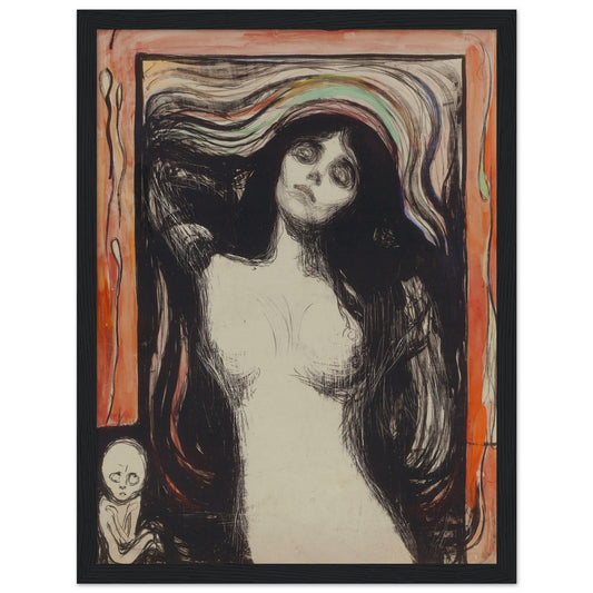 Madonna (1895–1896) by Edvard Munch - Print Material - Master's Gaze
