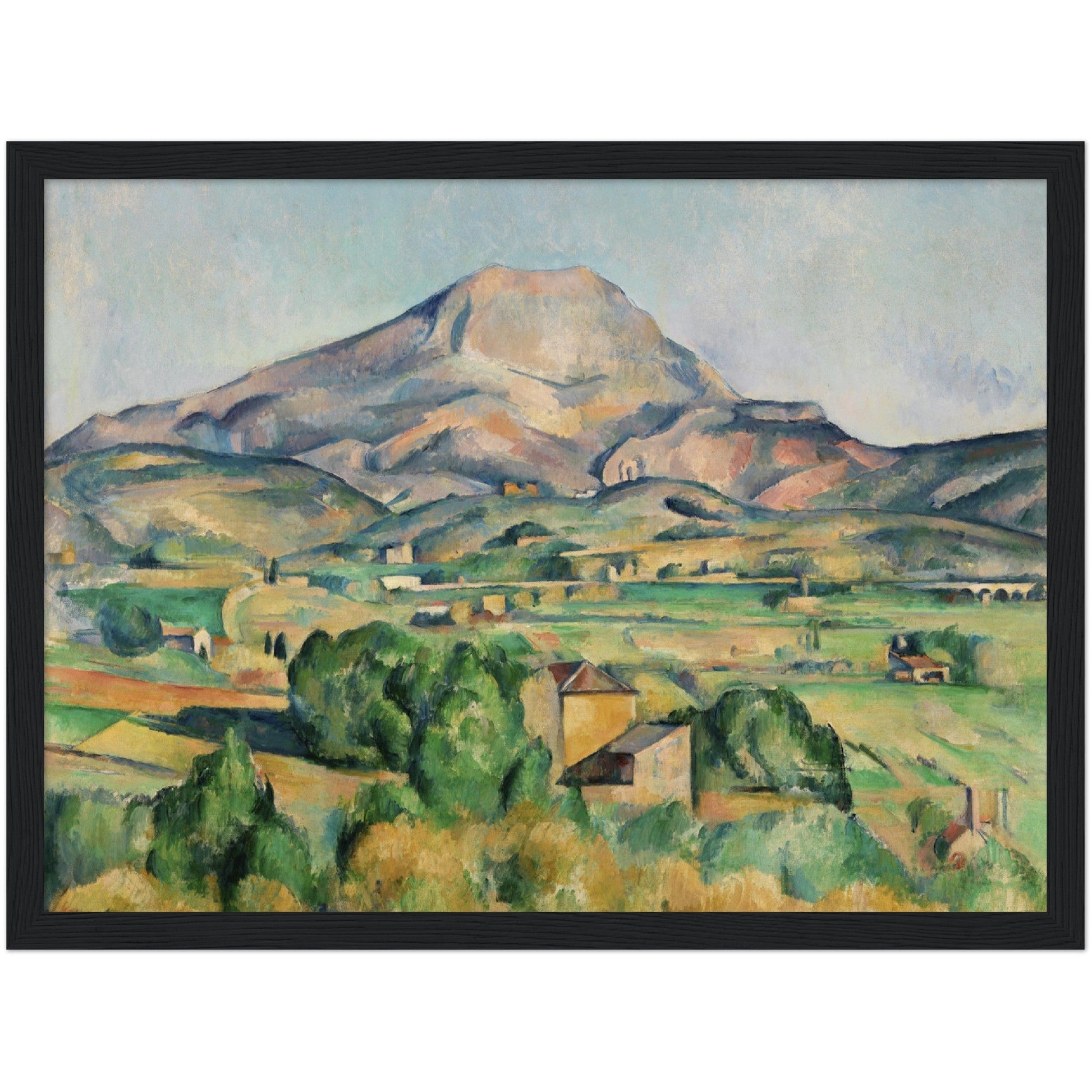 Mont Sainte-Victoire - Paul Cézanne Wall Art | Master’s Gaze