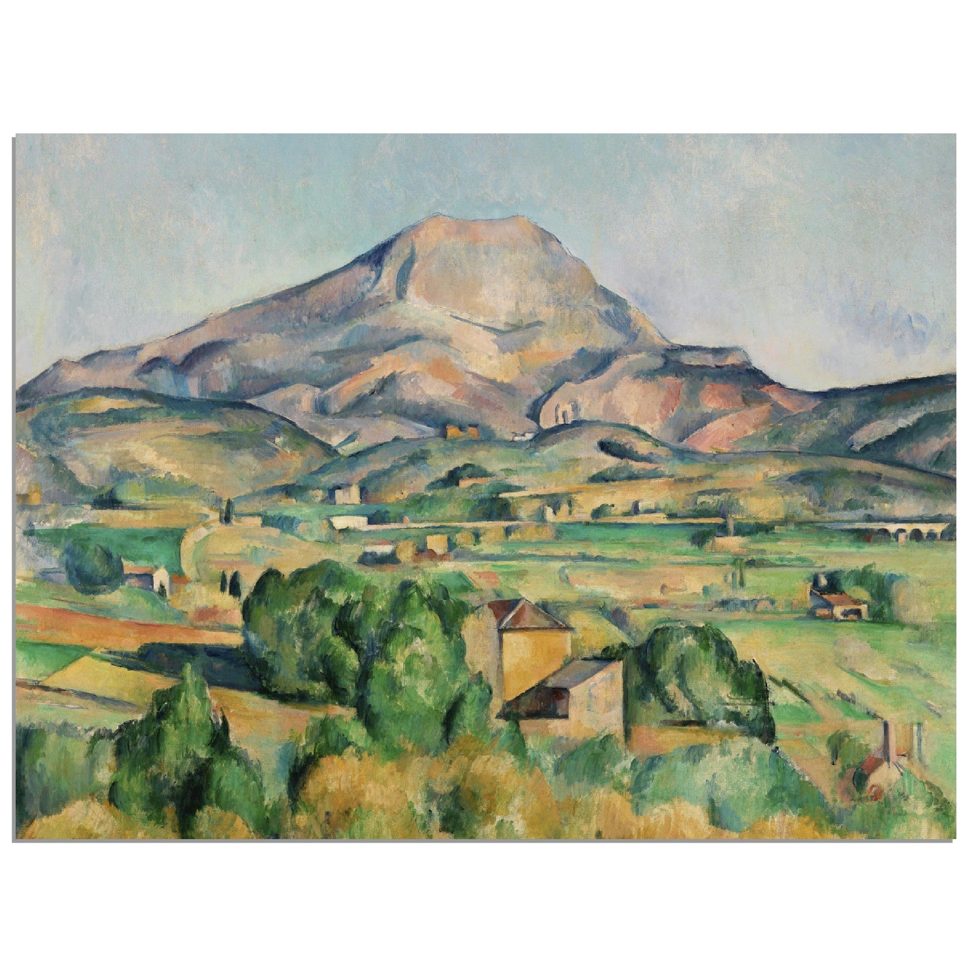 Mont Sainte-Victoire - Paul Cézanne Wall Art - Print Material - Master's Gaze