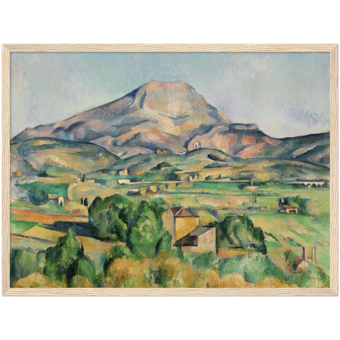 Mont Sainte-Victoire - Paul Cézanne Wall Art - Print Material - Master's Gaze