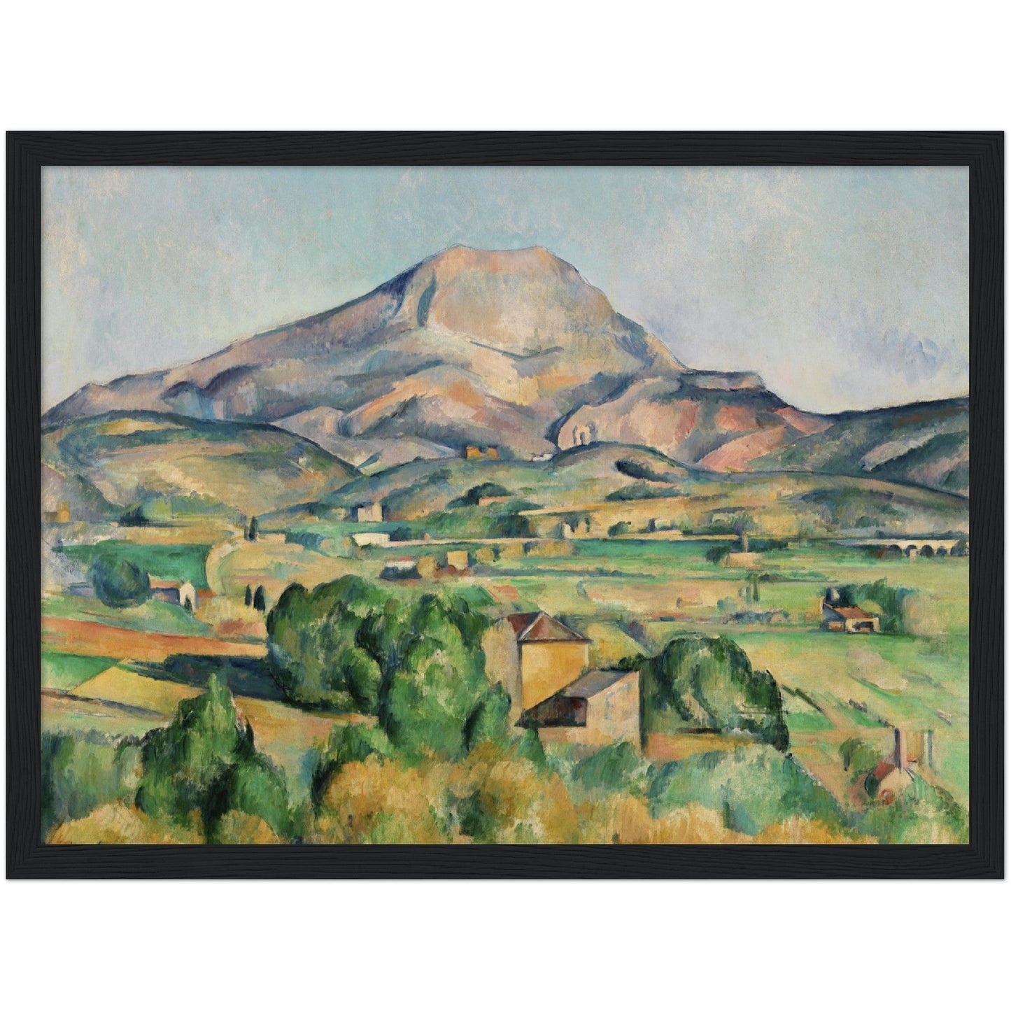 Mont Sainte-Victoire - Paul Cézanne Wall Art - Print Material - Master's Gaze