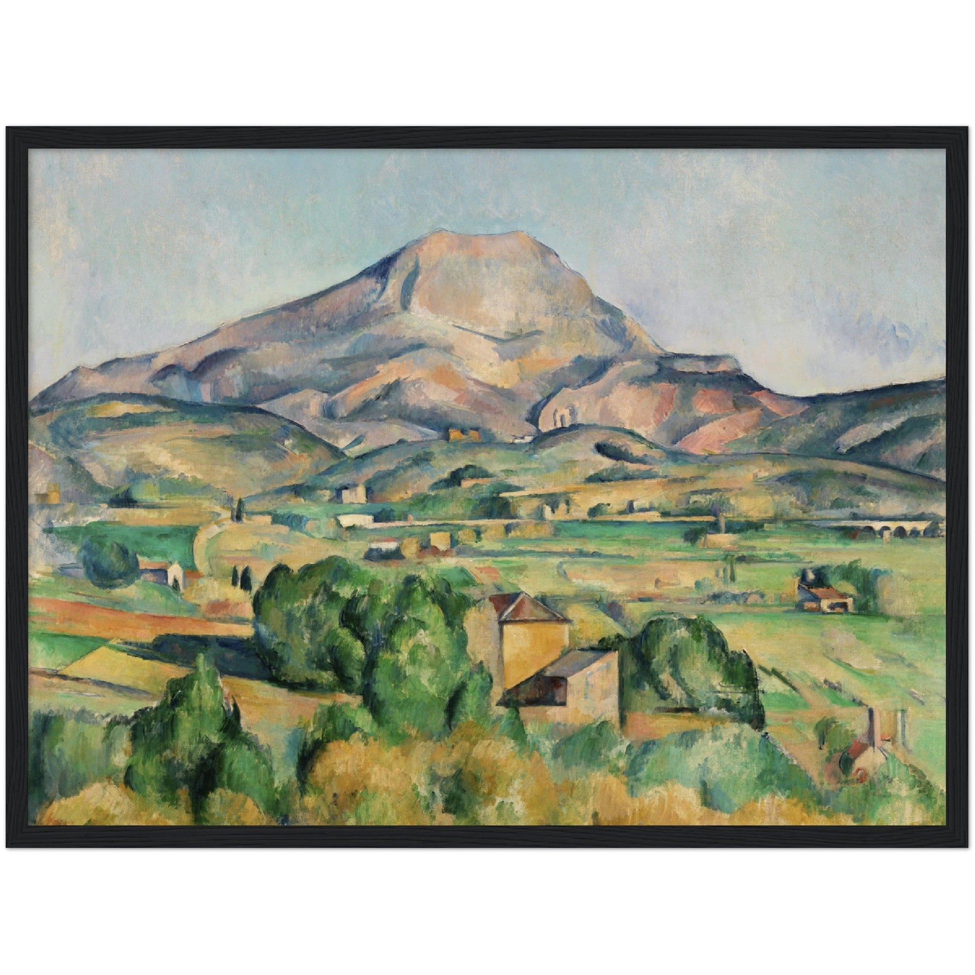 Mont Sainte-Victoire - Paul Cézanne Wall Art - Print Material - Master's Gaze