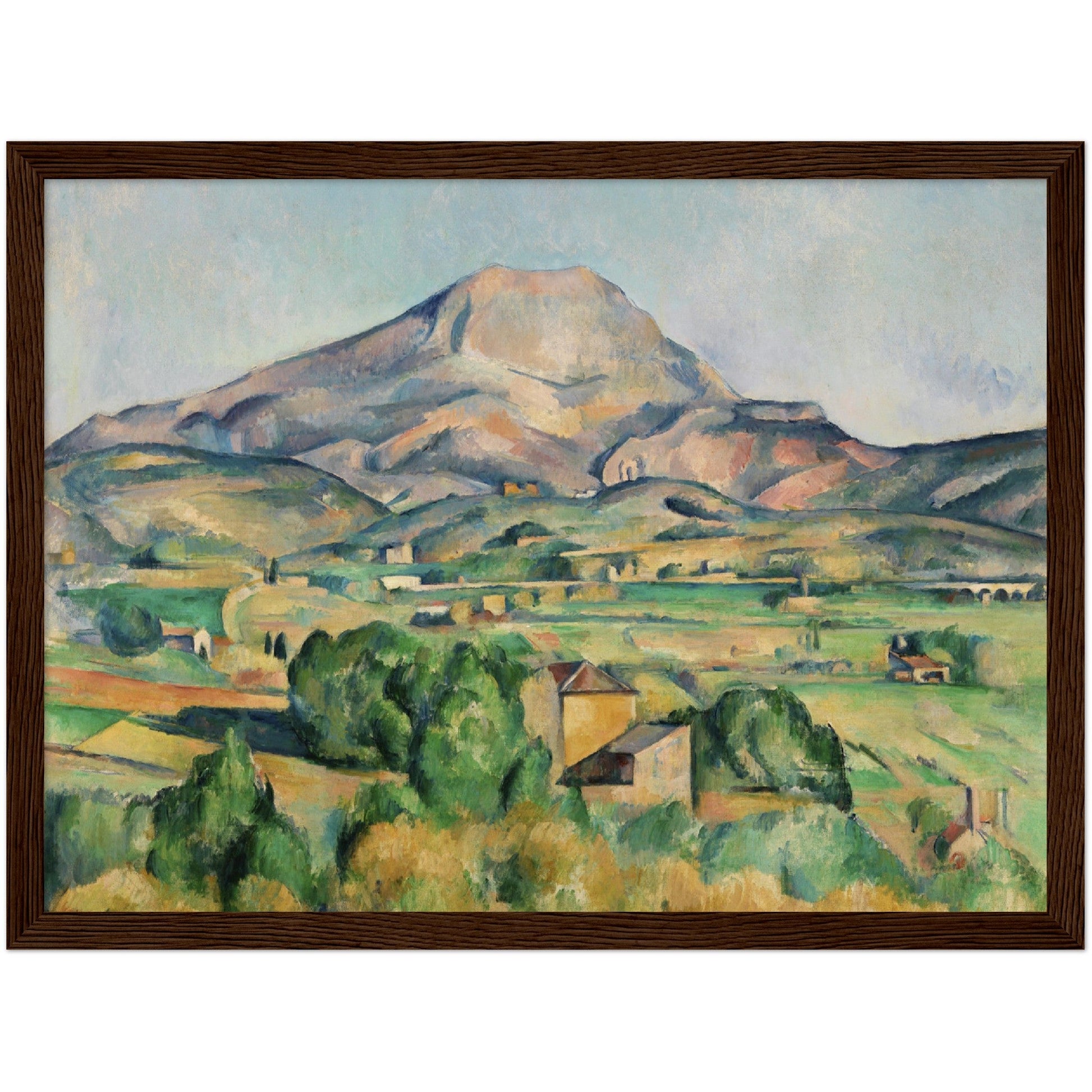 Mont Sainte-Victoire - Paul Cézanne Wall Art - Print Material - Master's Gaze