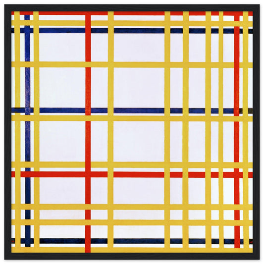 New York City I (1942) by Piet Mondrian - Print Material - Master's Gaze