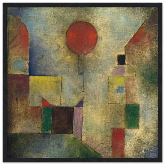 Red Balloon (1922) by Paul Klee - Print Material - Master's Gaze