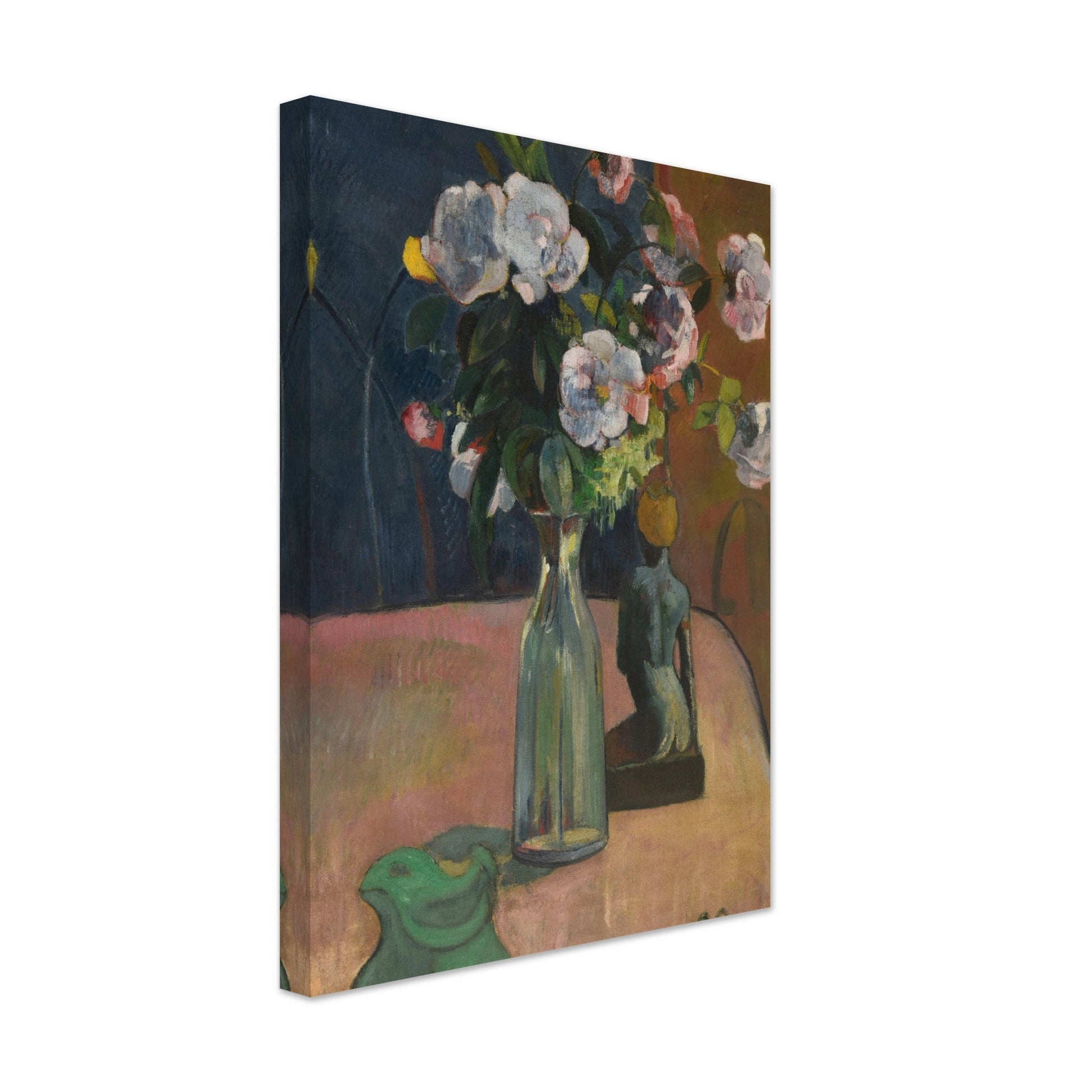 Roses et statuette (1889) by Paul Gauguin | Master’s Gaze