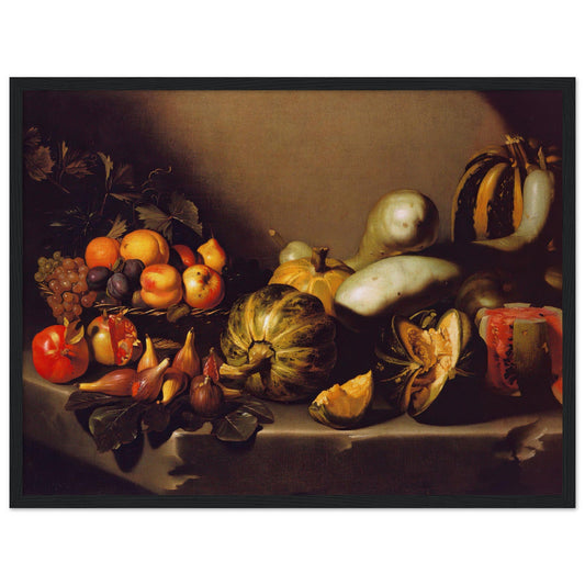 Still Life with Fruit (circa 1603) by Caravaggio - Print Material - Master's Gaze