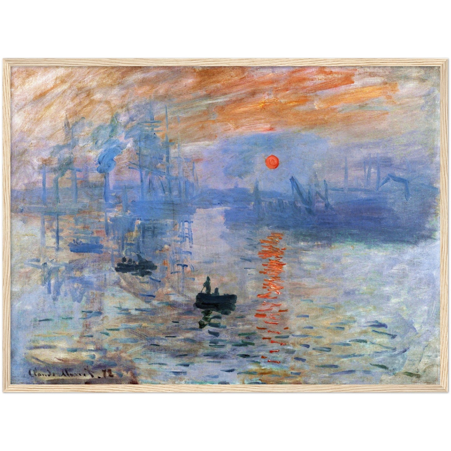 Sunrise - Claude Monet - Print Material - Master's Gaze