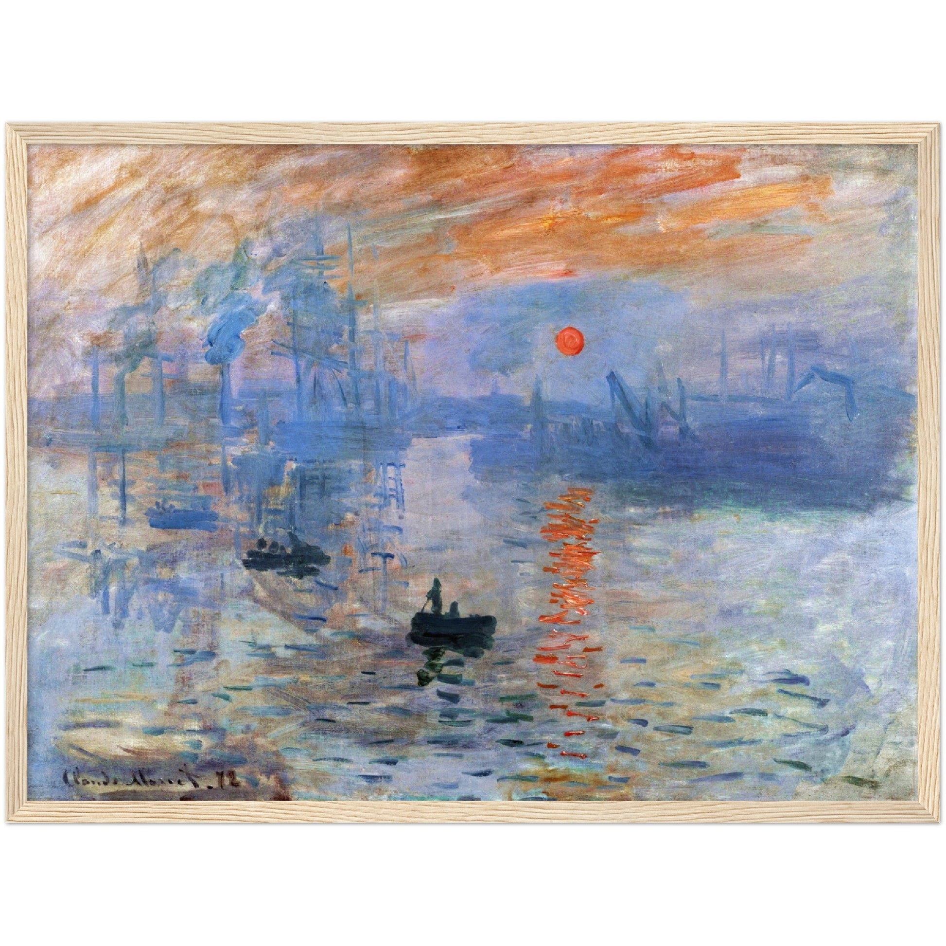 Sunrise - Claude Monet - Print Material - Master's Gaze