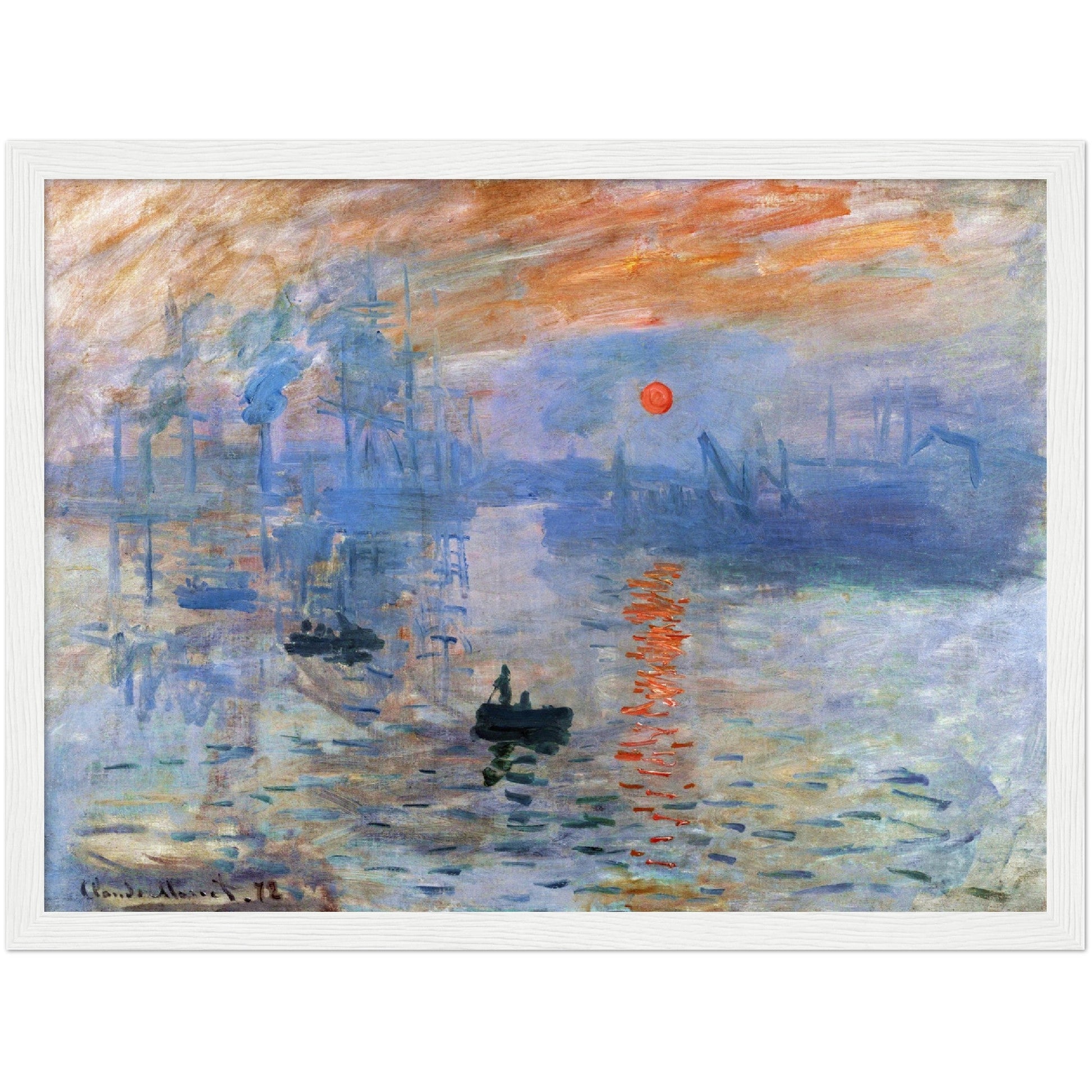 Sunrise - Claude Monet - Print Material - Master's Gaze