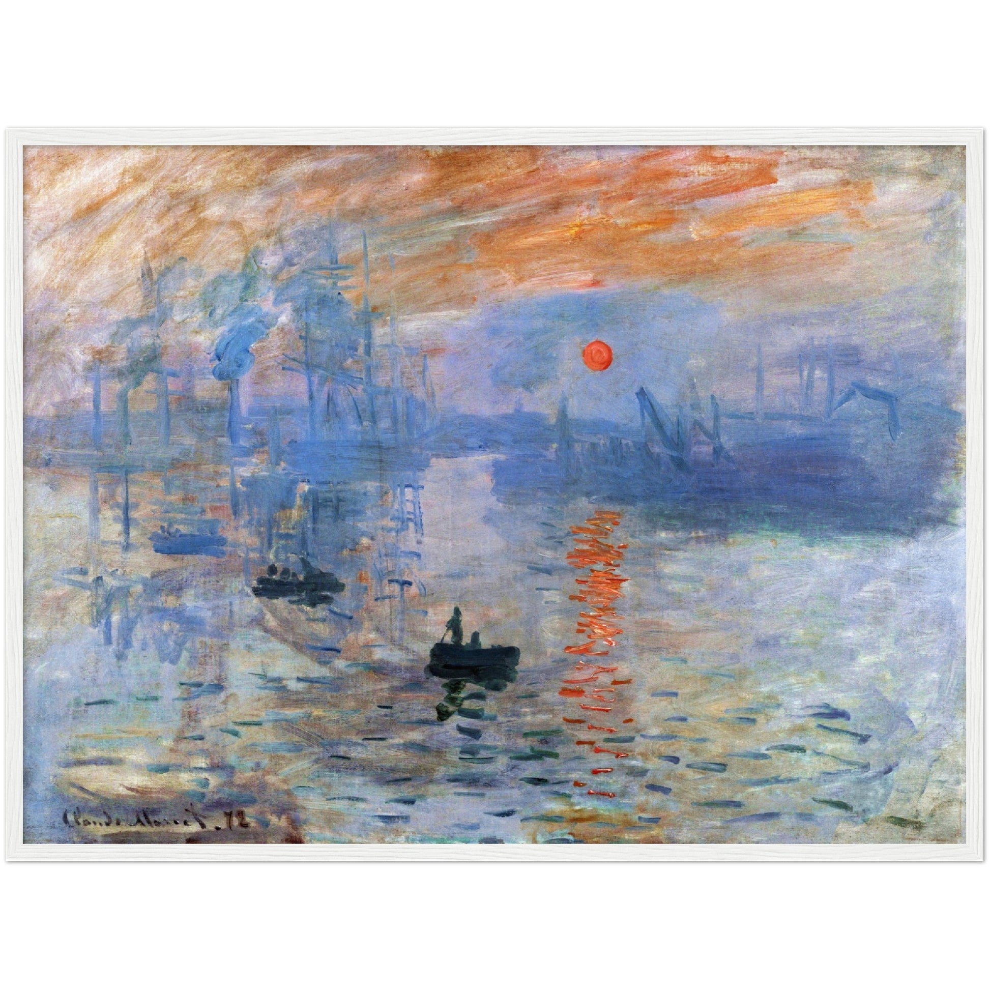 Sunrise - Claude Monet - Print Material - Master's Gaze