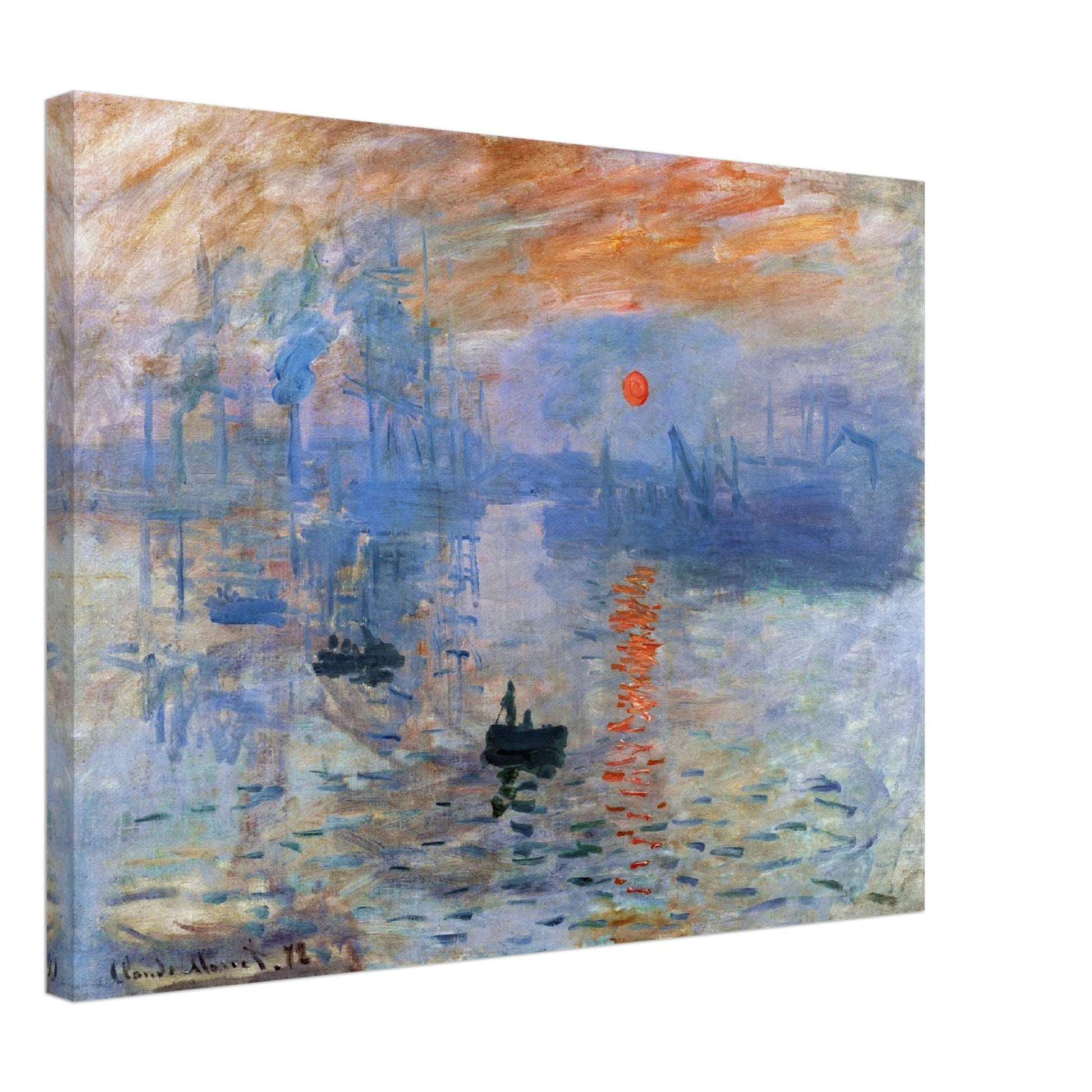 Sunrise - Claude Monet - Print Material - Master's Gaze