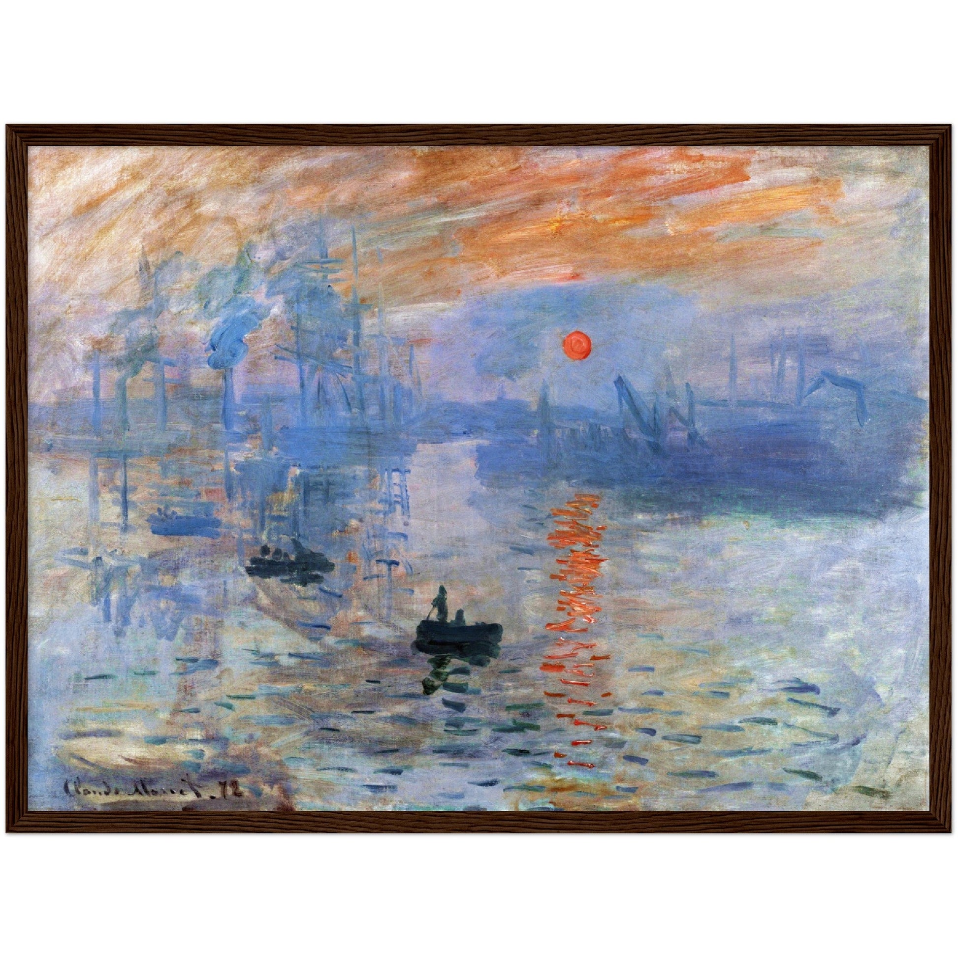 Sunrise - Claude Monet - Print Material - Master's Gaze
