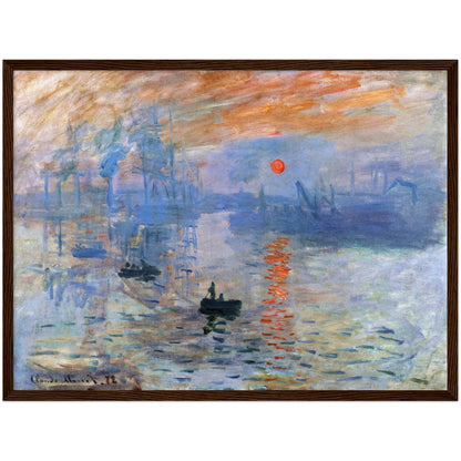 Sunrise - Claude Monet - Print Material - Master's Gaze