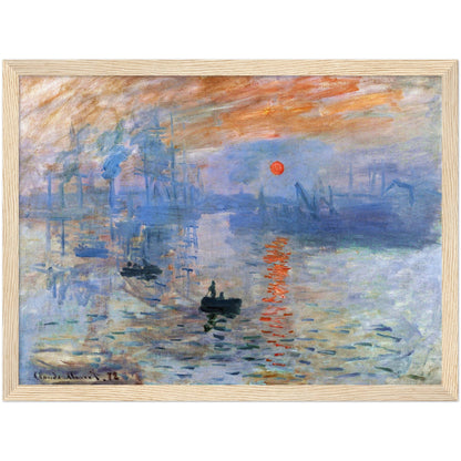 Sunrise - Claude Monet - Print Material - Master's Gaze