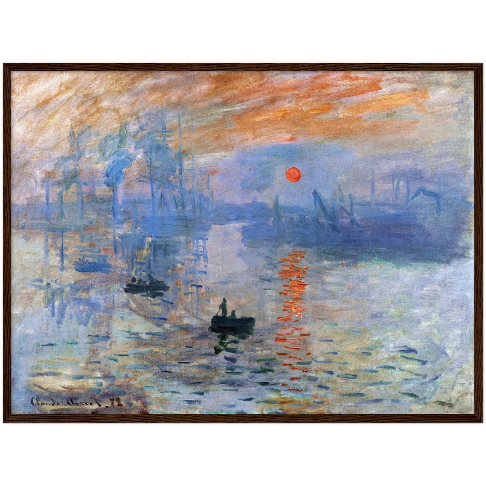 Sunrise - Claude Monet - Print Material - Master's Gaze
