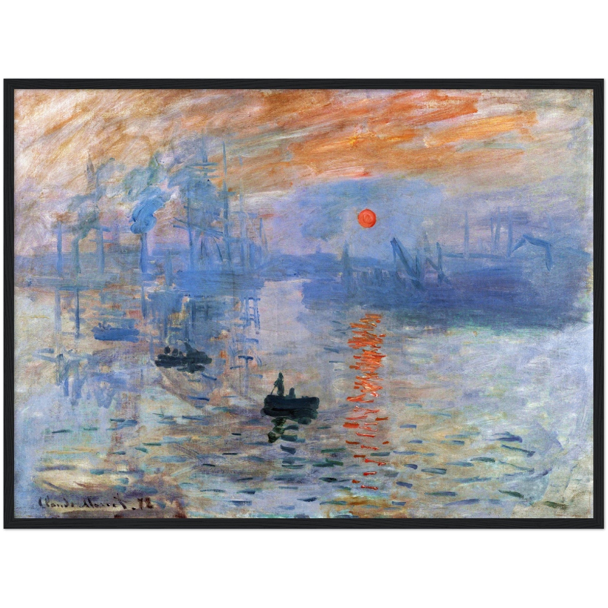 Sunrise - Claude Monet - Print Material - Master's Gaze