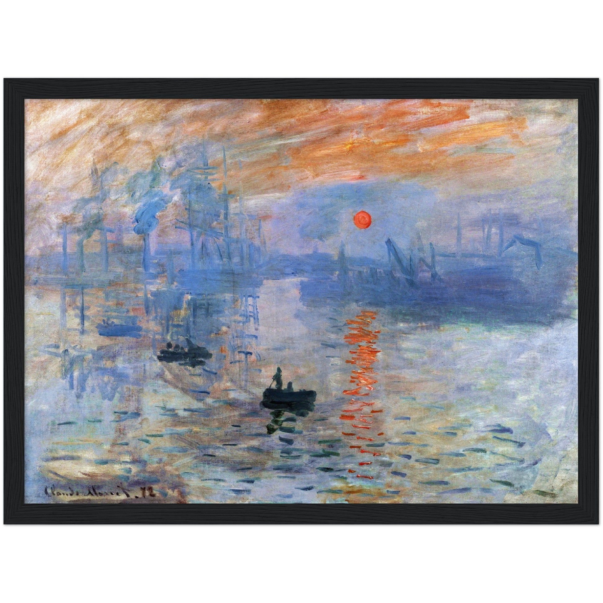 Sunrise - Claude Monet - Print Material - Master's Gaze