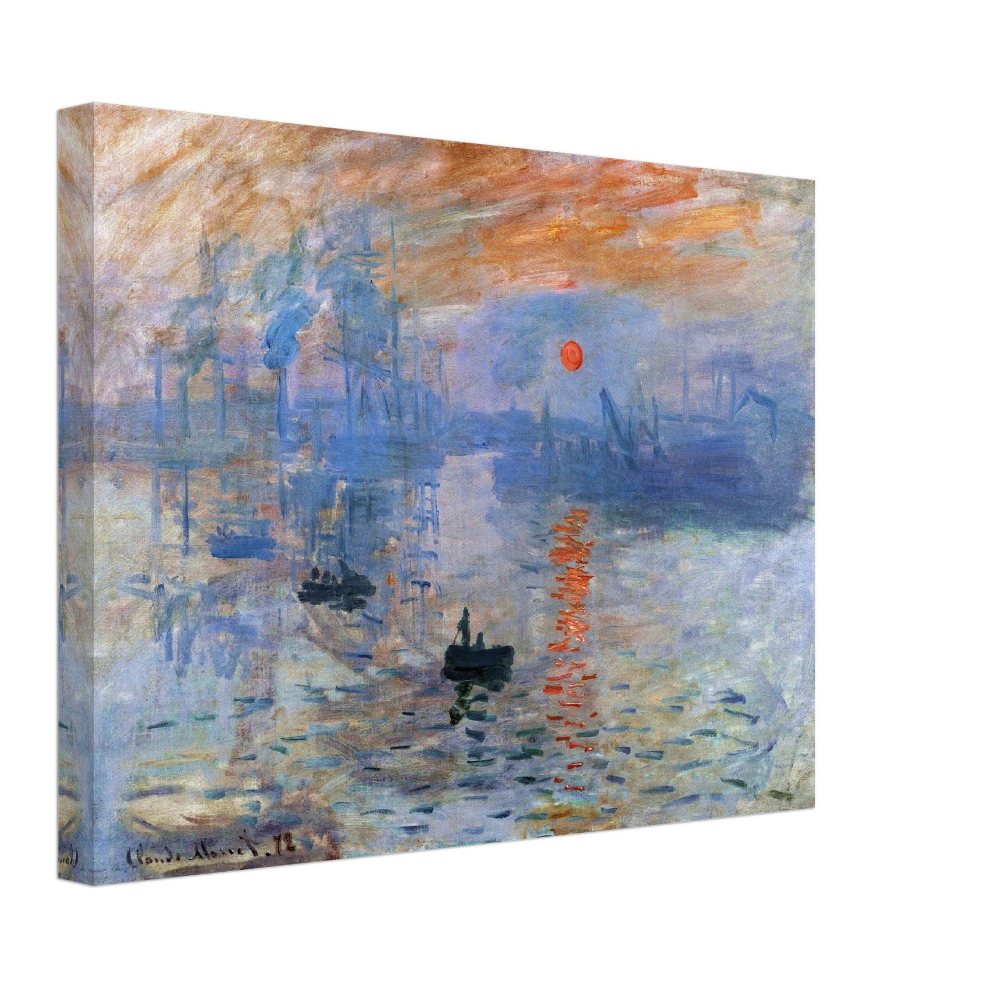 Sunrise - Claude Monet - Print Material - Master's Gaze