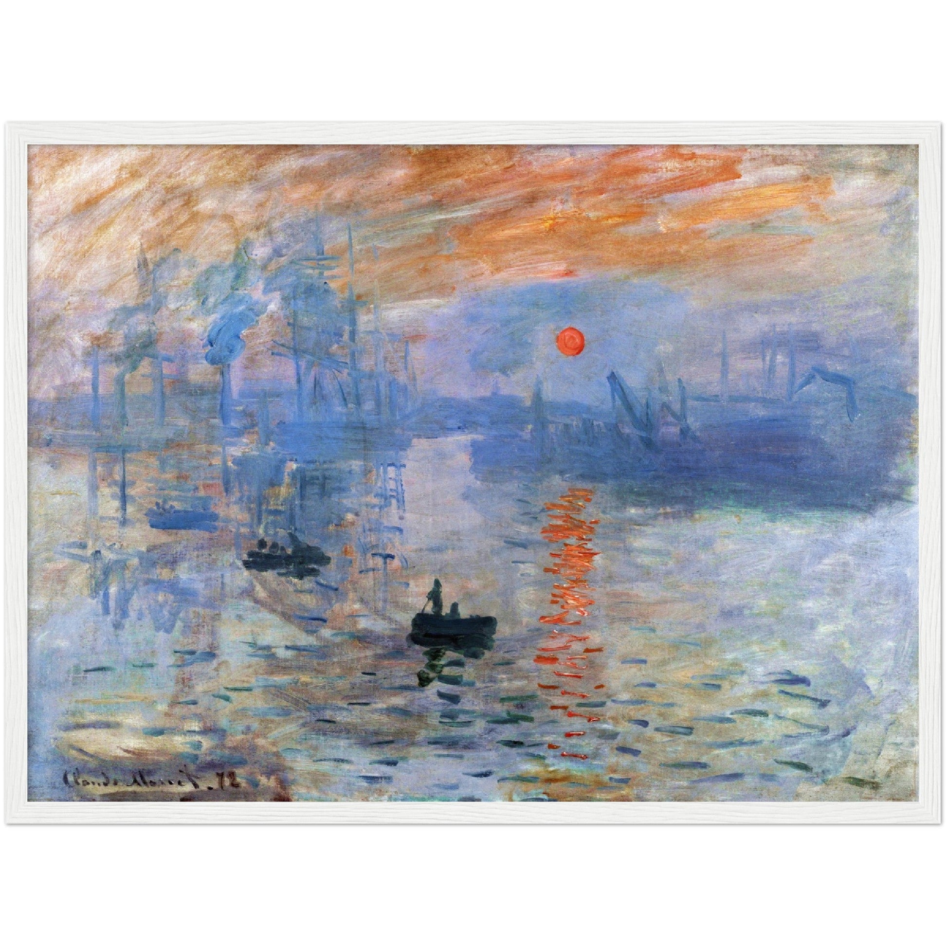 Sunrise - Claude Monet - Print Material - Master's Gaze