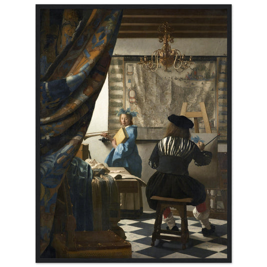 The Art of Painting by Johannes Vermeer - Print Material - Master's Gaze