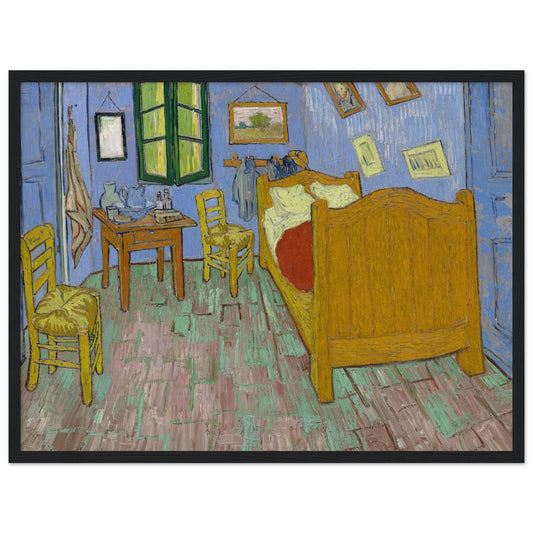 The Bedroom (1889) by Van Gogh - Print Material - Master's Gaze