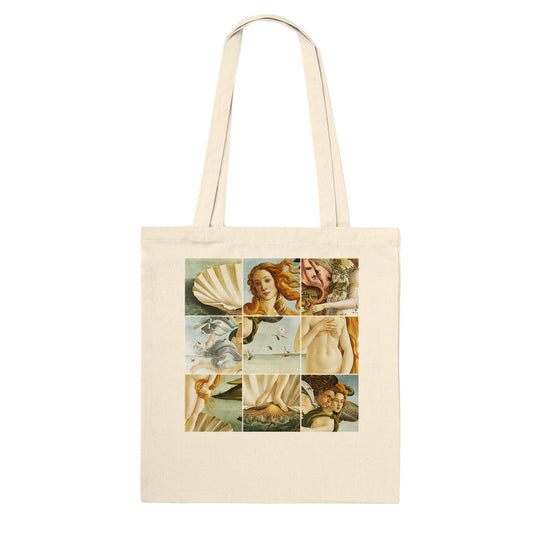 The Birth of Venus by Botticelli, Art Tote Bag Collection - Print Material - Master's Gaze