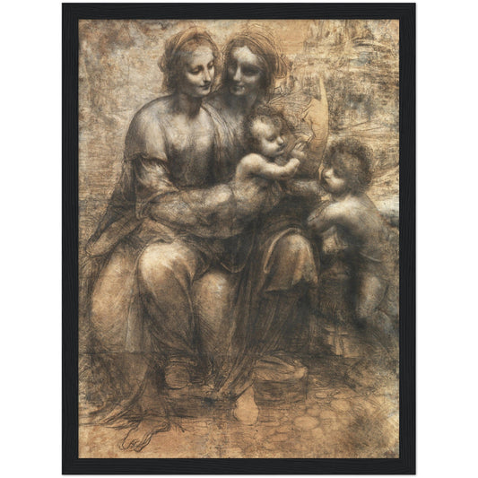 The Burlington House Cartoon - Leonardo da Vinci - Print Material - Master's Gaze