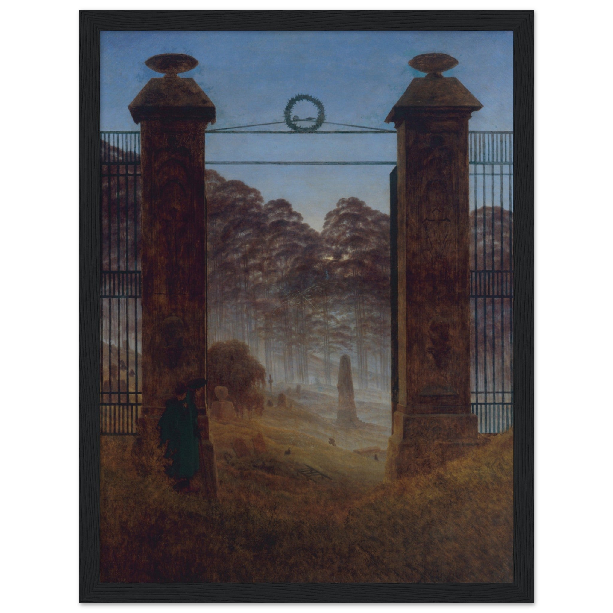 The Cemetery By Caspar David Friedrich Master s Gaze The Cemetery By Caspar David Friedrich Master s Gaze