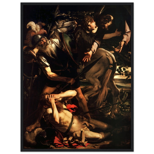 The Conversion of Saint Paul (ca. 1600) by Caravaggio - Print Material - Master's Gaze