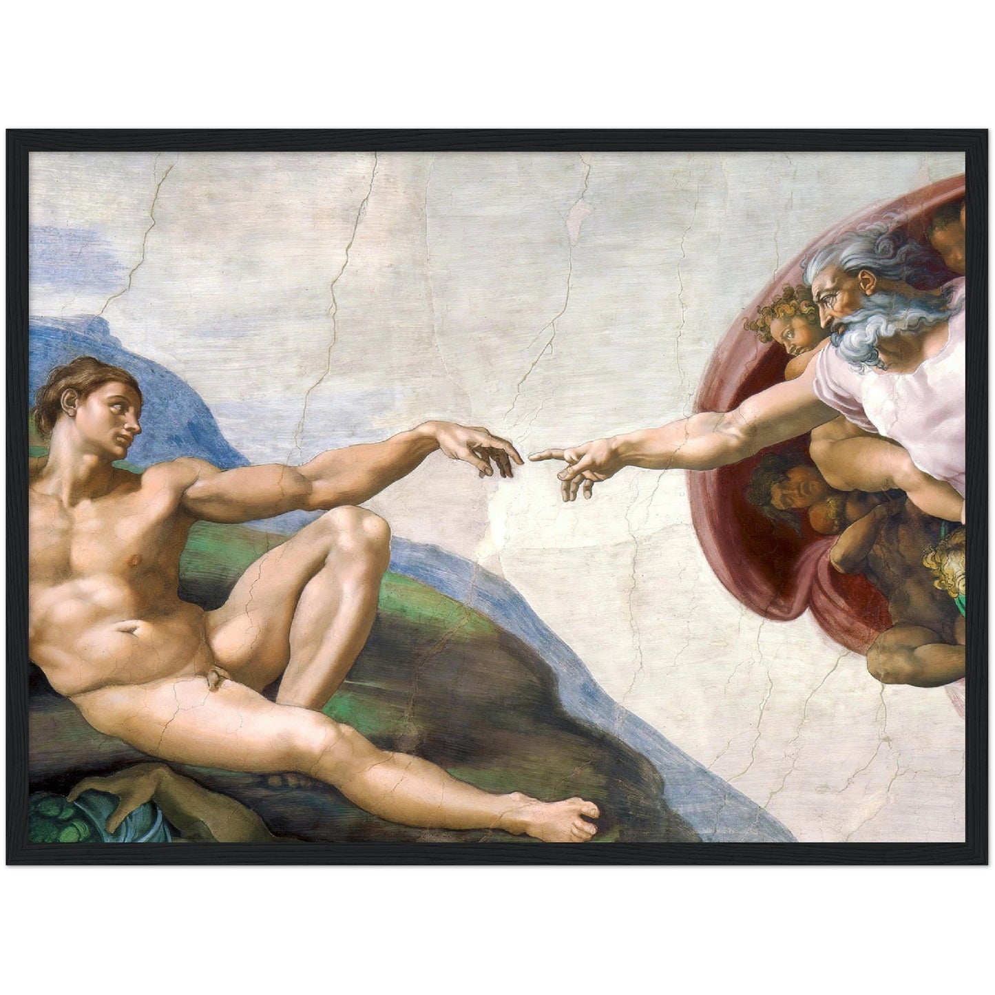 The Creation of Adam - Michelangelo Buonarroti - Print Material - Master's Gaze