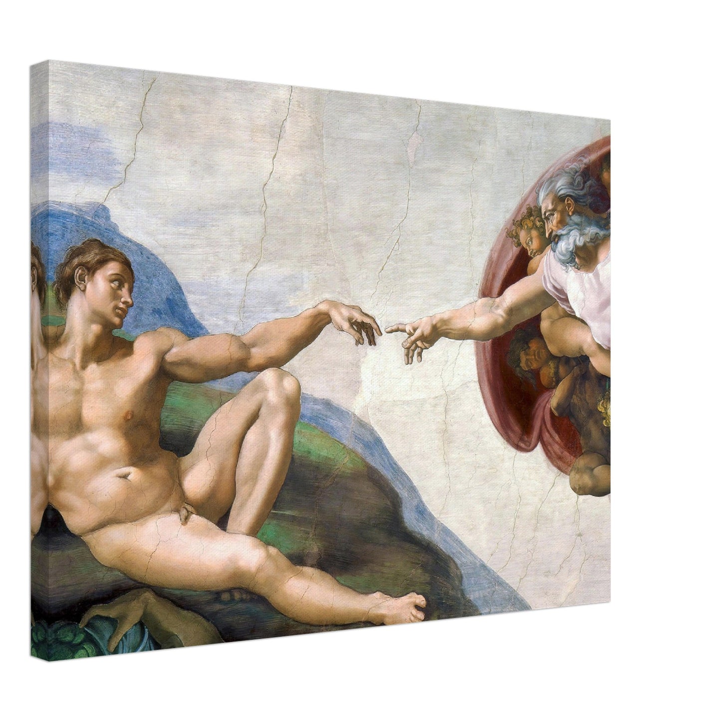 The Creation of Adam - Michelangelo Buonarroti - Print Material - Master's Gaze