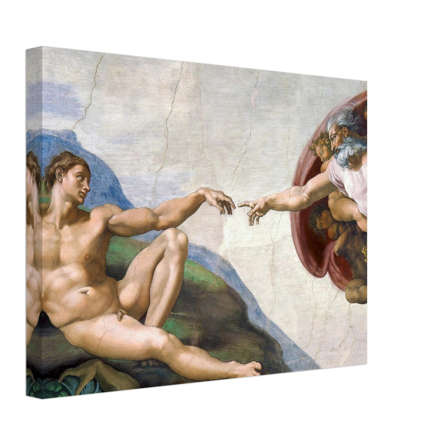 The Creation of Adam - Michelangelo Buonarroti - Print Material - Master's Gaze