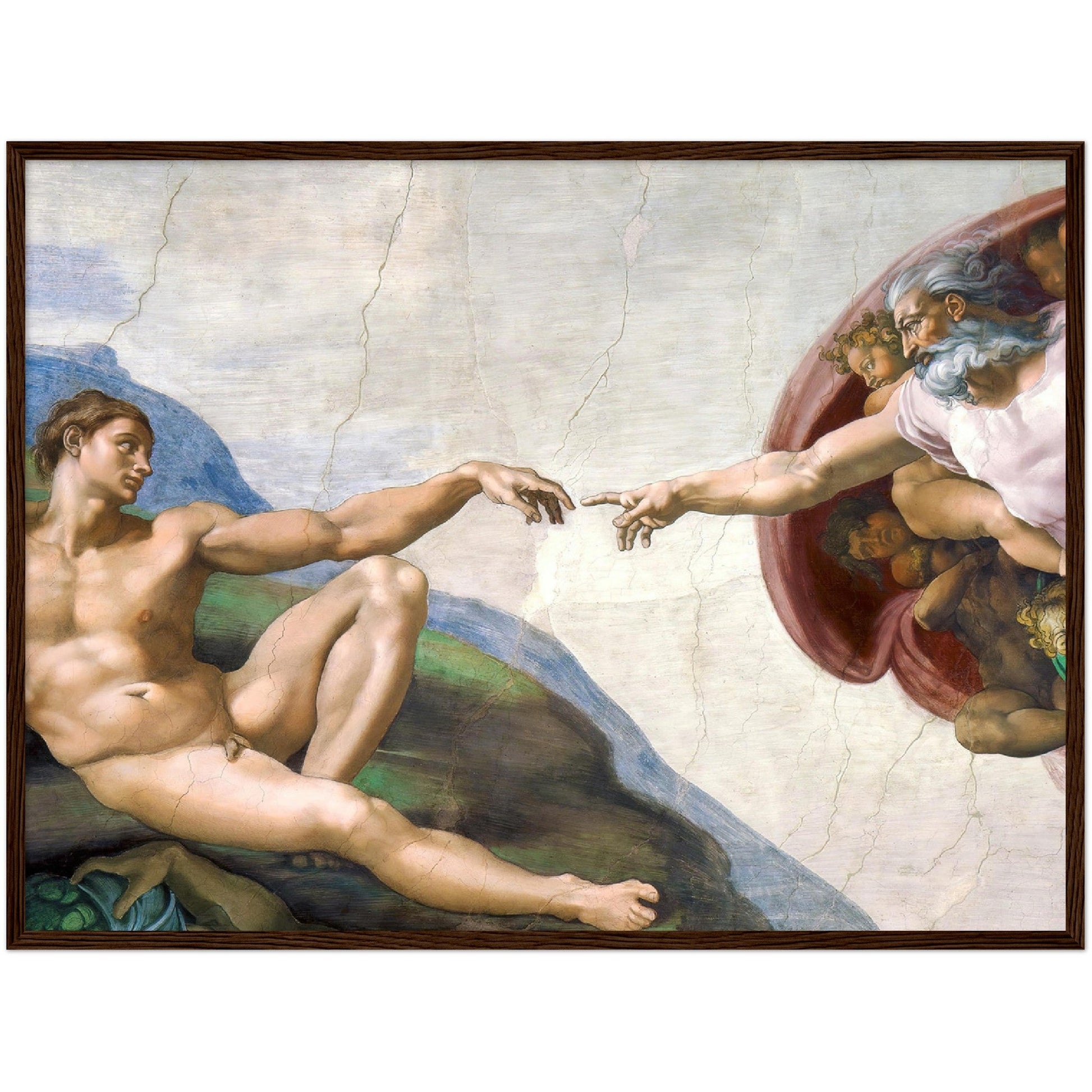 The Creation of Adam - Michelangelo Buonarroti - Print Material - Master's Gaze