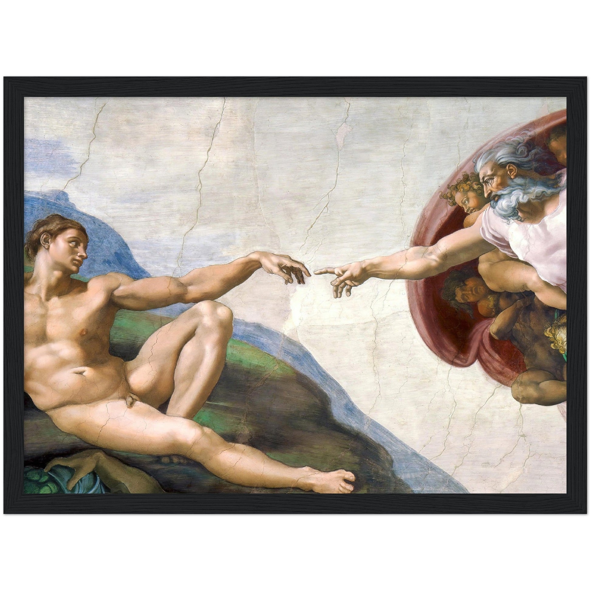 The Creation of Adam - Michelangelo Buonarroti - Print Material - Master's Gaze