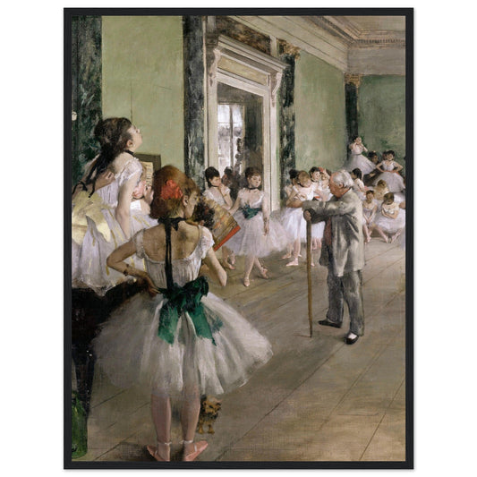 The Dance Class (1874) by Edgar Degas - Print Material - Master's Gaze