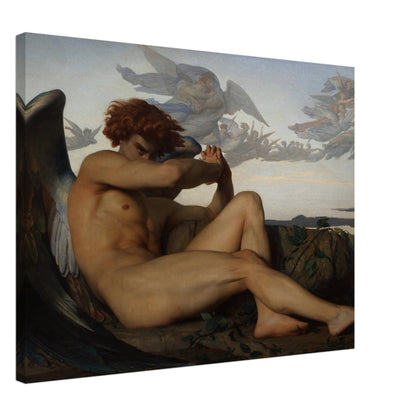 The Fallen Angel by Alexandre Cabanel (1868) - Print Material - Master's Gaze