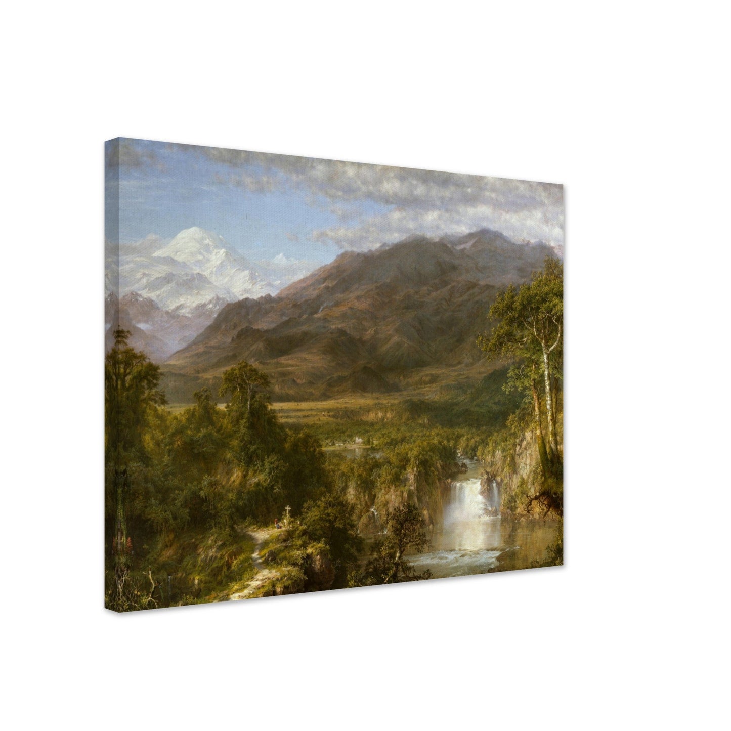 The Heart of the Andes by Frederic by Frederic Edwin Church - Print Material - Master's Gaze