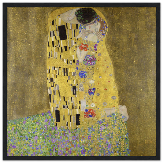 The kiss (lovers) (1908) by Gustav Klimt - Print Material - Master's Gaze