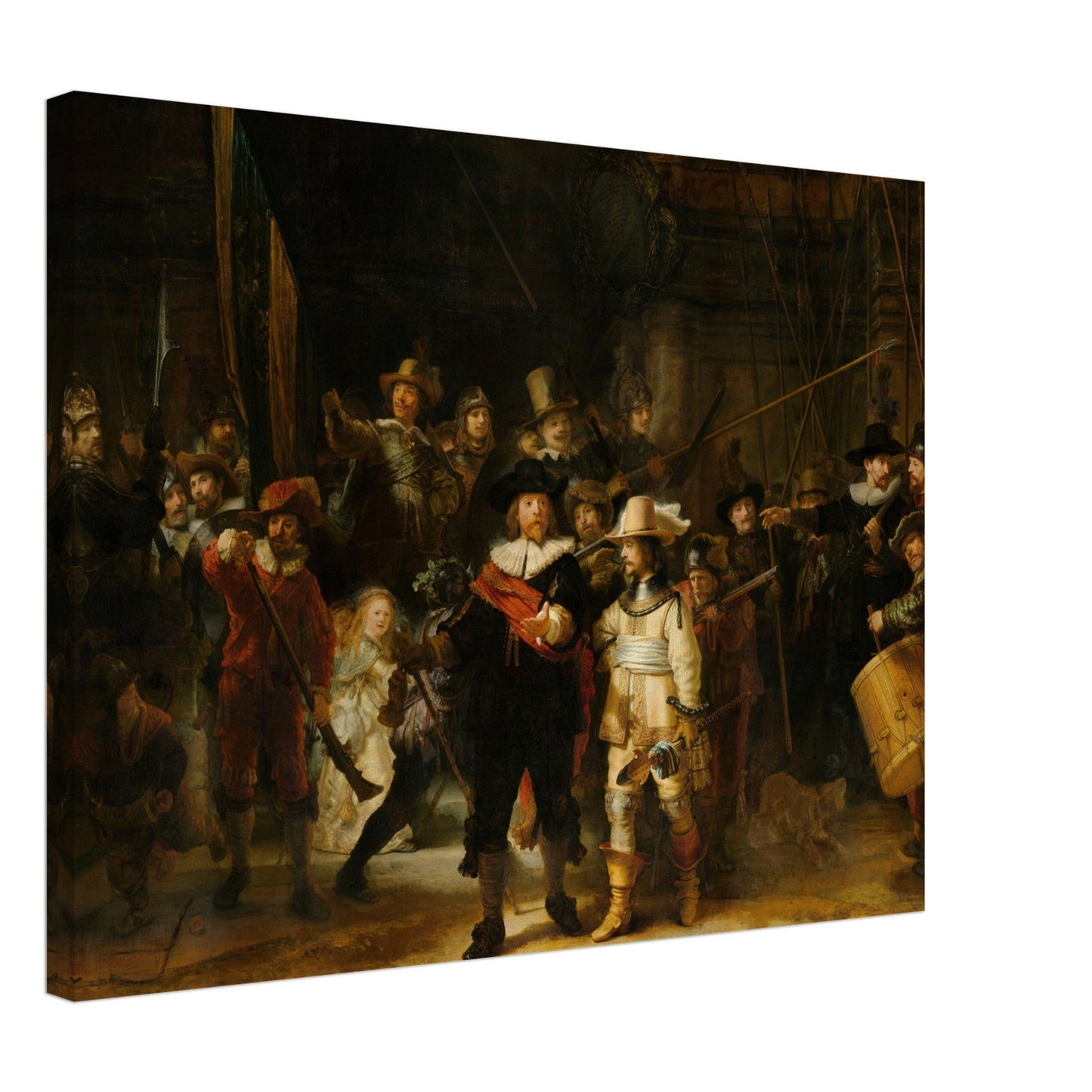 The Night Watch by Rembrandt Harmenszoon van Rijn - Print Material - Master's Gaze