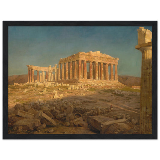 The Parthenon (1871) by Frederic Edwin Church - Print Material - Master's Gaze