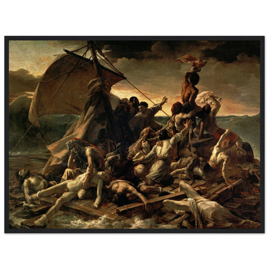 The Raft of the Medusa (1818) by Théodore Géricault - Print Material - Master's Gaze