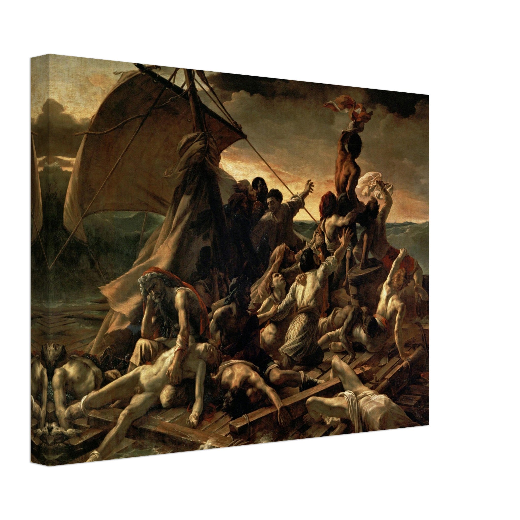 The Raft of the Medusa (1818) by Théodore Géricault | Master's Gaze