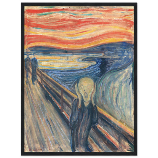 The Scream (1895) by Edvard Munch - Print Material - Master's Gaze