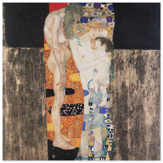 The Three Ages of the Woman (1905) by Gustav Klimt - Print Material - Master's Gaze