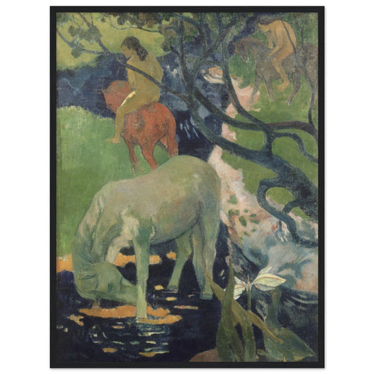 The White Horse (1898) by Paul Gauguin - Print Material - Master's Gaze